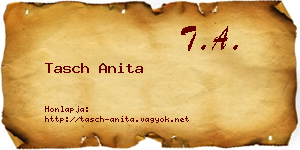 Tasch Anita névjegykártya
